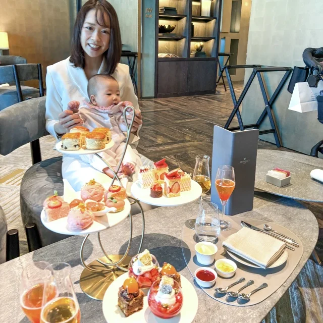 【平日20%OFF】最新ホテル「JWマリオット東京」の苺ヌン活6800円_1_1