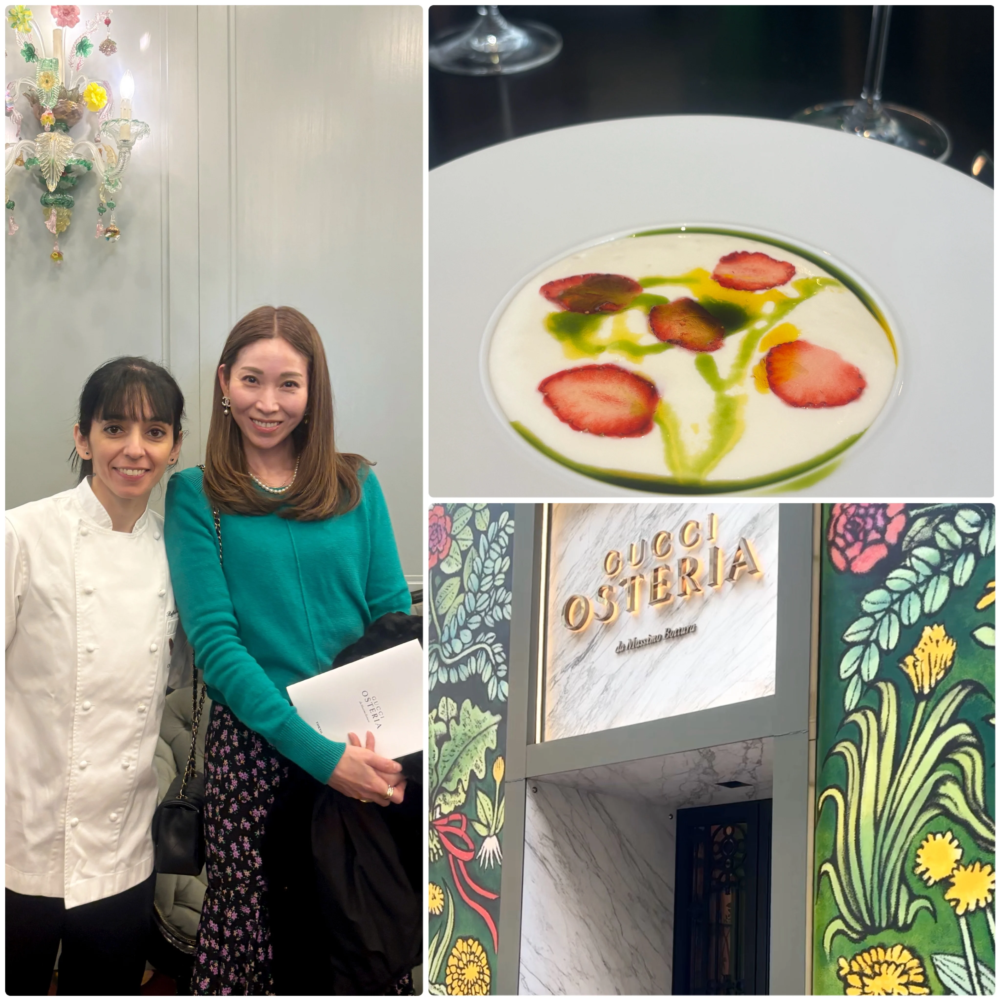 【高級料理店であまおうフェア開催】いちごの王様「あまおう」が使われたお料理をGucci Osteria 銀座で堪能