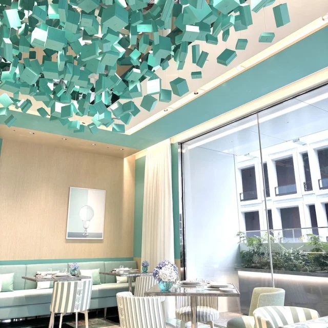 Tiffany、Tiffany Blue Box Cafe、ティファニー、ティファニーブルーボックスカフェ