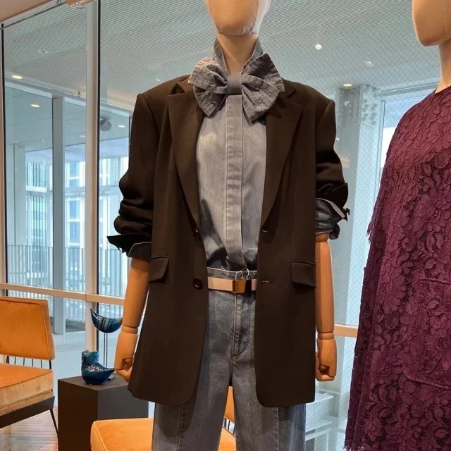 きれいめ派の春デニムコーデ 。大人に似合う選び方と着こなし【40代ファッション】_1_14