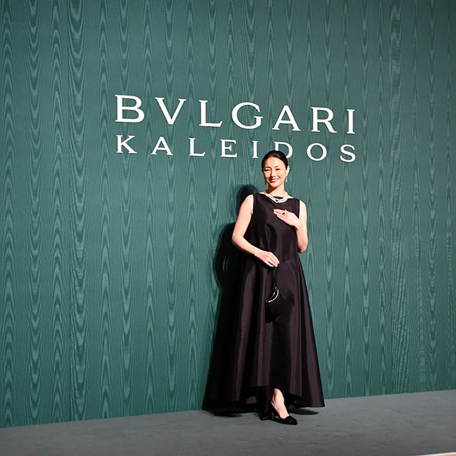 ブルガリカレイドス　国立新美術館　六本木美術館　　イタリアローマブランド　BVLGARI KALEIDOS
取材　フォトコール　セレブティ　豪華芸能人集結　井川遥