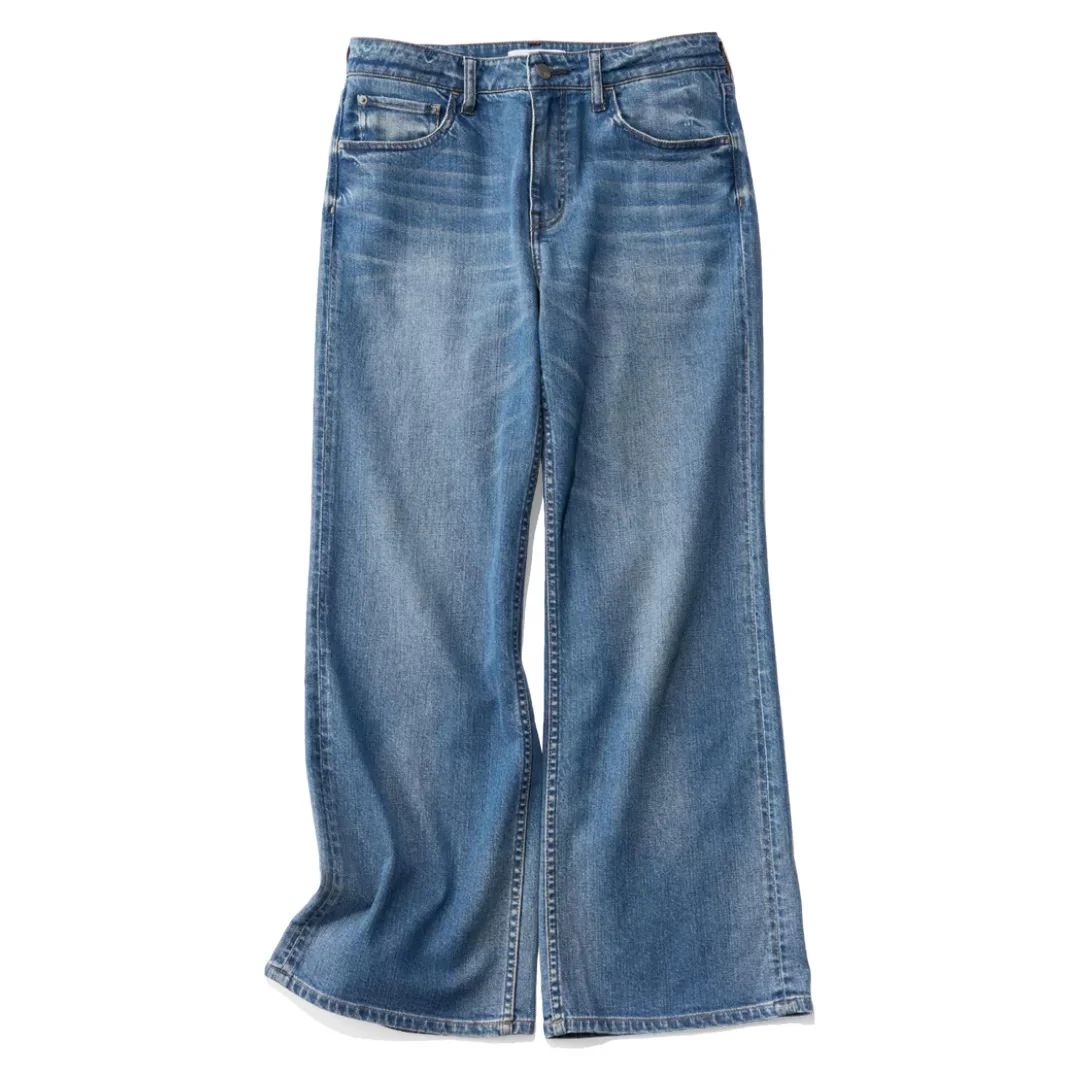 柔らかなはき心地のトリコに！ Healthy DENIMの微フレアデニム「Quiche」