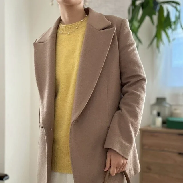 TICCA イエローニット着回しコーデ２（アップ）