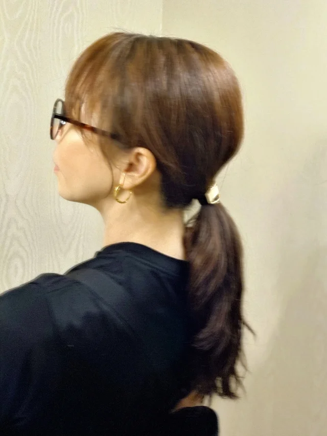 3COINSのヘアアクセサリーを使った夏の簡単ヘアアレンジ♪_1_19