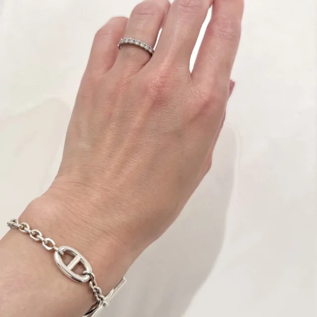 エルメス、hermes、ファランドール、シルバー、エタニティ