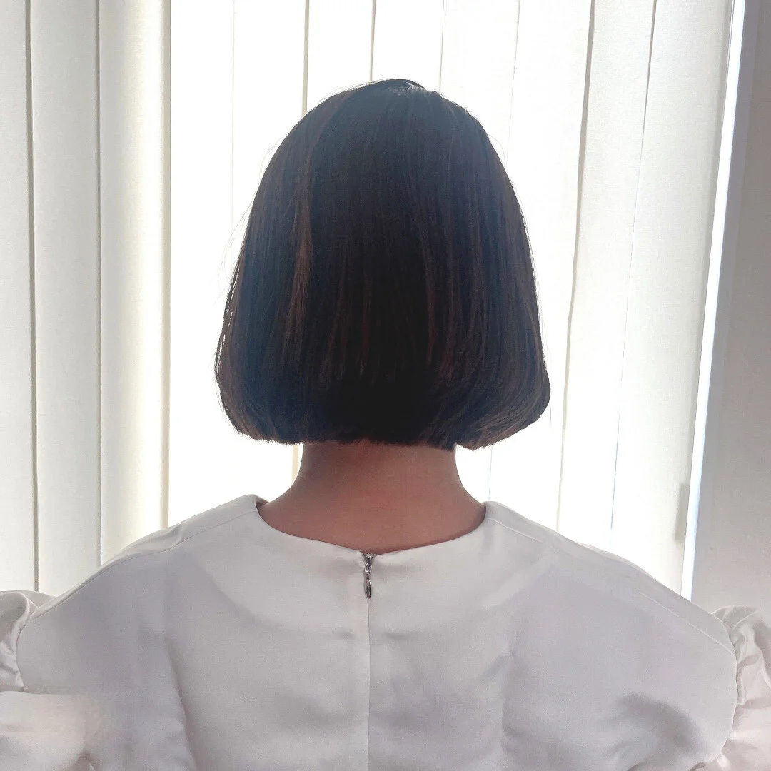 40代ボブヘア_Back