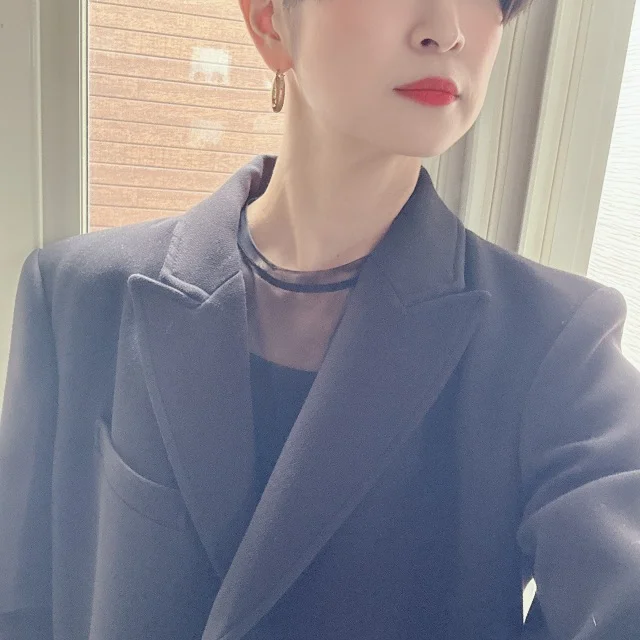 ベーシックにこだわる。ZARAで黒コートの新調。_1_5