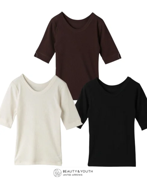 トレンド・涼しい・ラインが綺麗を叶える大人のTシャツ