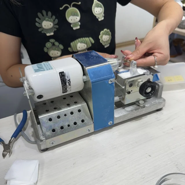 アコヤ貝アクセサリー作り
