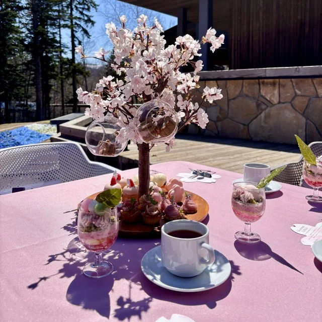 花咲くカーペットを眺めながら楽しむ“お花見団子アフタヌーンティー”_1_6