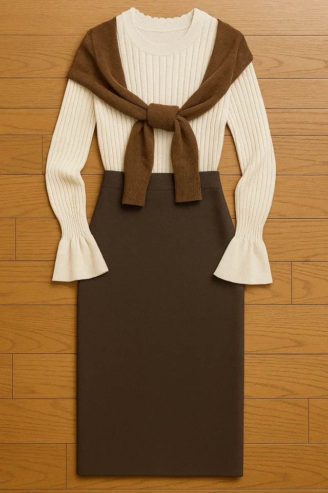 エグゼクティブ秘書の秋コーデ_1_2