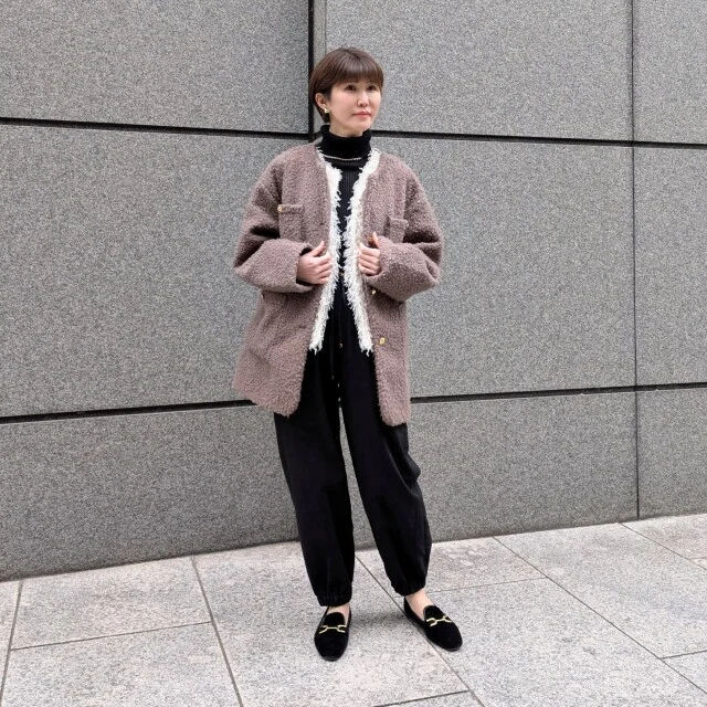 【最高気温別】ベーシックカラーだけで作る防寒コーデ美人見え着こなし実例_1_2