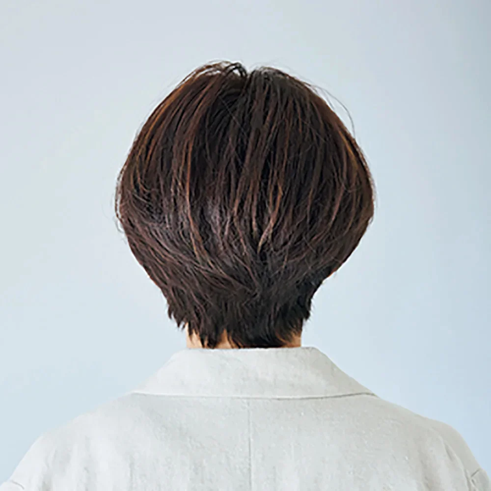 後ろから見た人気ランキング８位のヘアスタイル