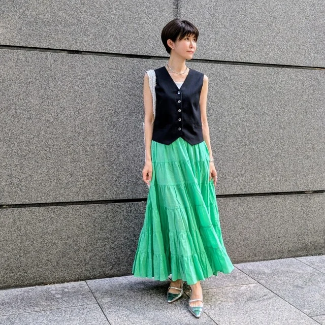 【マリソル別注】徳原文子×クチュールドアダムのドラマティックスカート着用レポ♡_1_5
