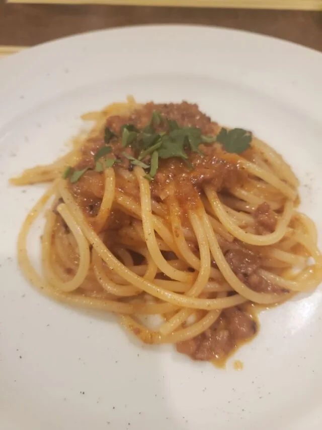 ボガマリクチーナマリナーラのパスタ料理