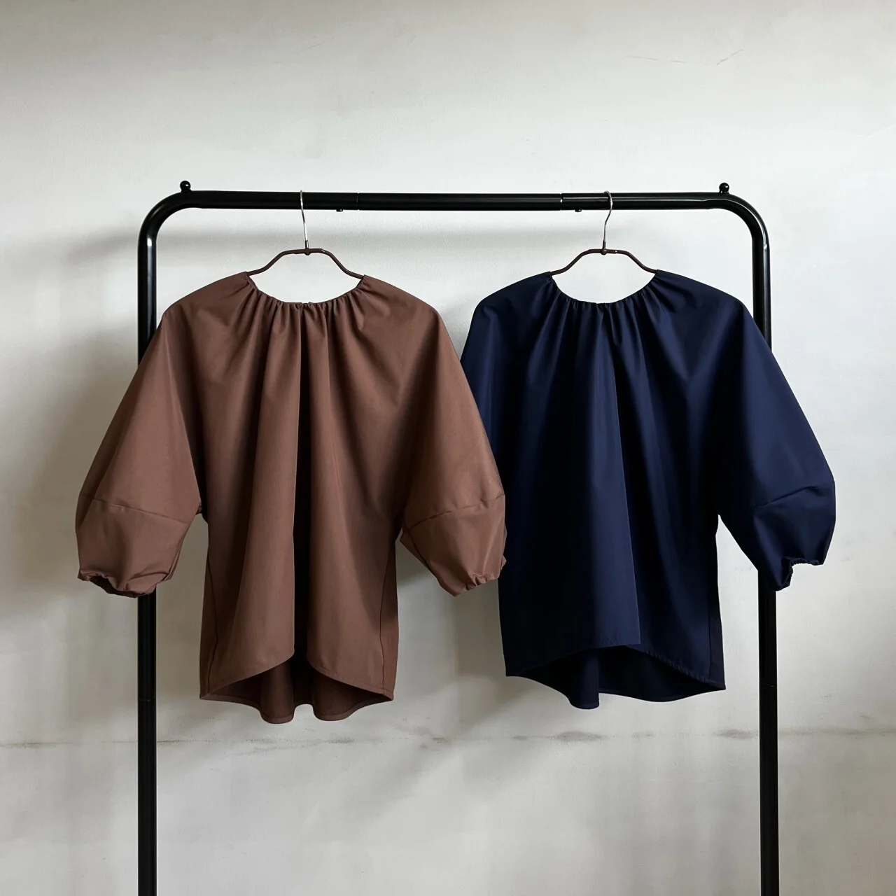 ドッキングTシャツ ブラウン＆ブラック