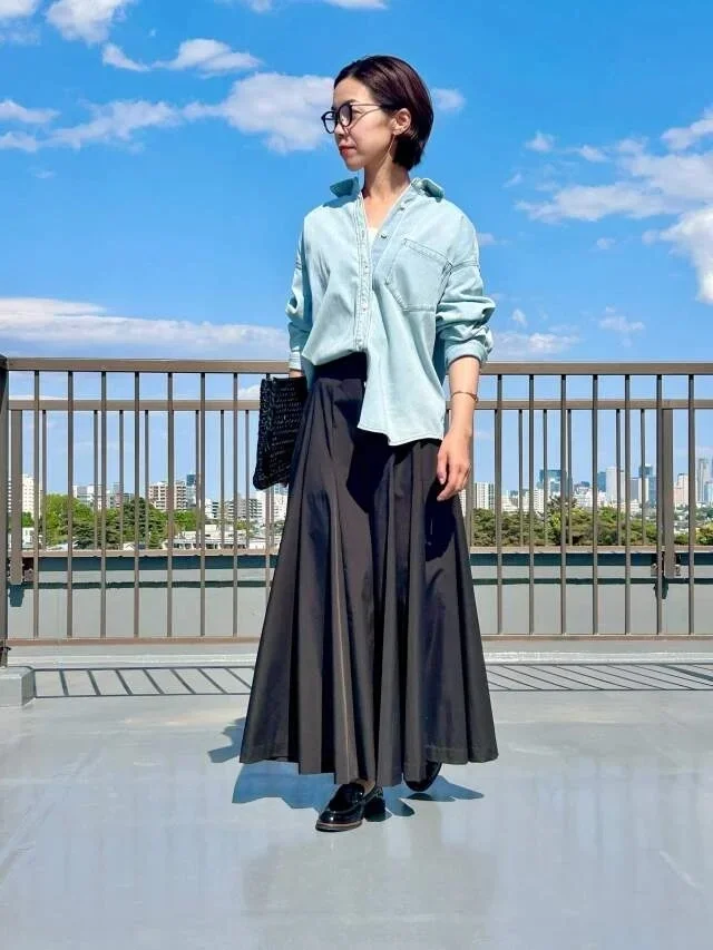 デニムで魅せる! スタイルアップ&女性らしさを引き立てる美女組の最旬コーデ_1_17
