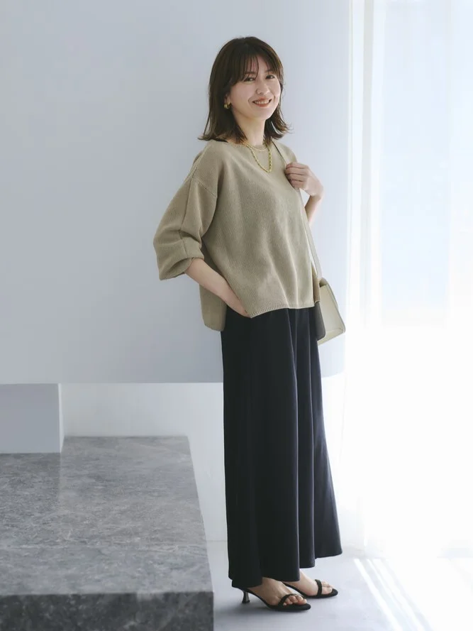 【エディター伊藤真知さん×カデュネ・シンゾーンコラボ】「大人のための『ラク映え』カジュアル」を本人コーデで解説！＜後編＞_1_16-2