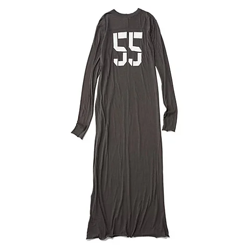 INSCRIRE コットンカシミアナンバリングドレス