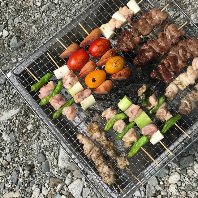 BBQに川遊び！大自然の中でのキャンプを満喫♡_1_3