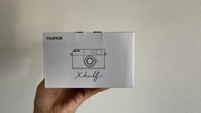 念願のカメラゲット！FUJIFILM X-HALF