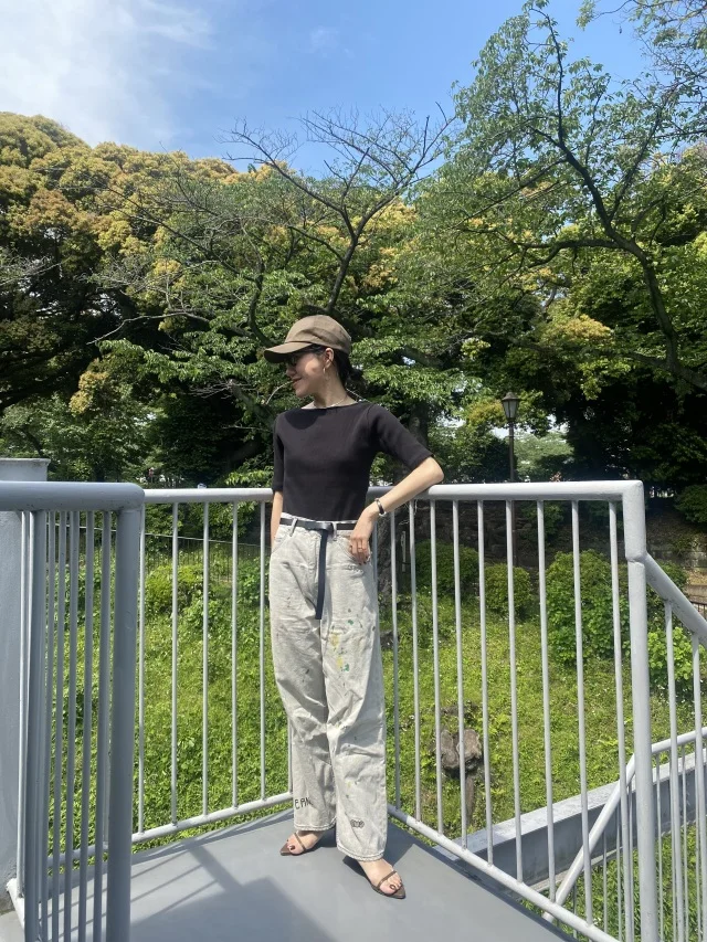 Tシャツが苦手な40代販売員のTシャツコーデ_1_1-2