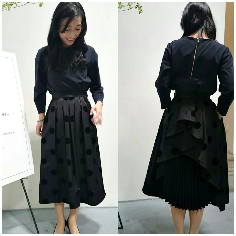 着ていると必ず褒められるスカート『SHE　Tokyo』の2017AW新作展示会へ！_1_4