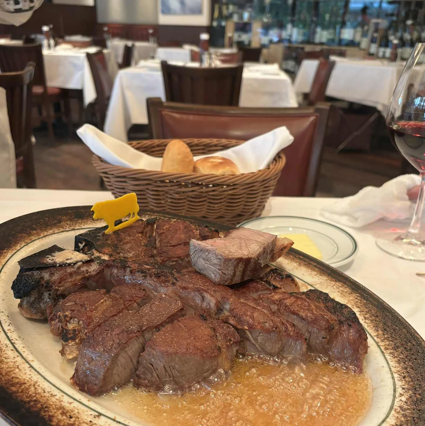 【ウルフギャング・ステーキハウス】でお誕生日デート