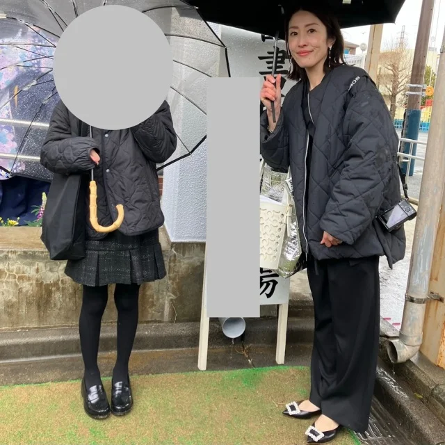 【卒入学式コーデ】買い足さない選択で迎えたハレの日！黒オールインワンを着回し_1_5