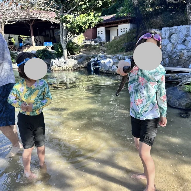 【子連れ沖縄レポ①】冬の隠れ家「ココガーデン」に3連泊！9歳・6歳が夢中になったルネサンスでのサトウキビ狩り_1_4-1