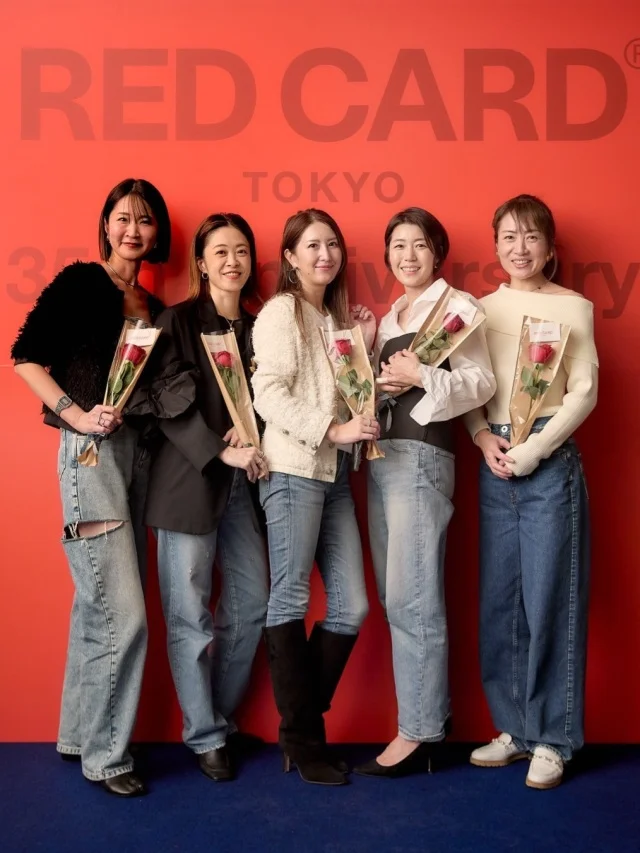  デニムブランドRED CARD TOKYO開催【RED CARD TOKYO Hoiday Live】へ