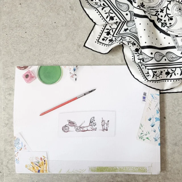 HERMESでいただいたブック写真