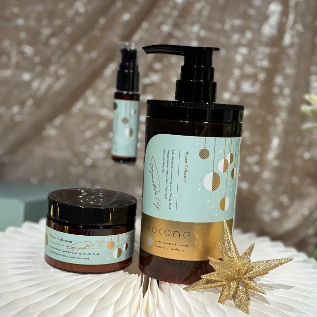 2025冬限定。coconeが届けるリリー香る贅沢ヘアケア