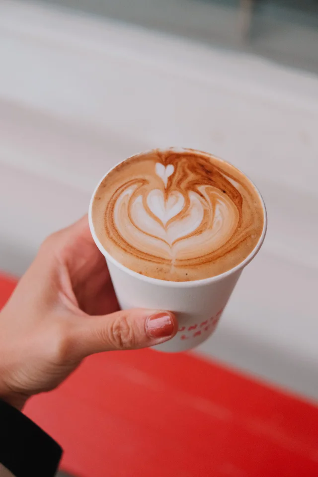 running late coffee