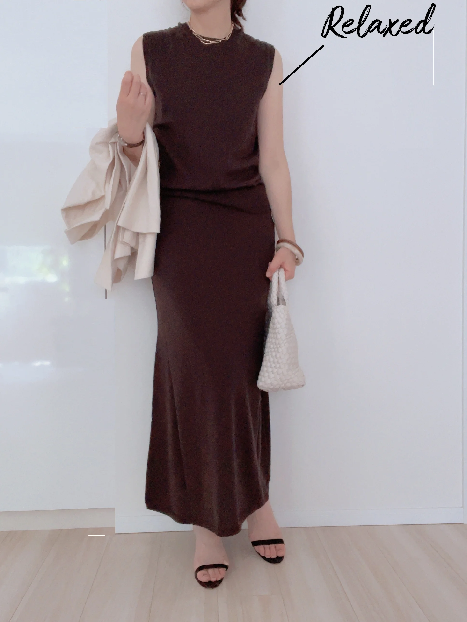 汗でベタつかない服が欲しい！蒸し暑い日のさらさらニット【Akaneの40代・コスパコーデ術#23】_1_8