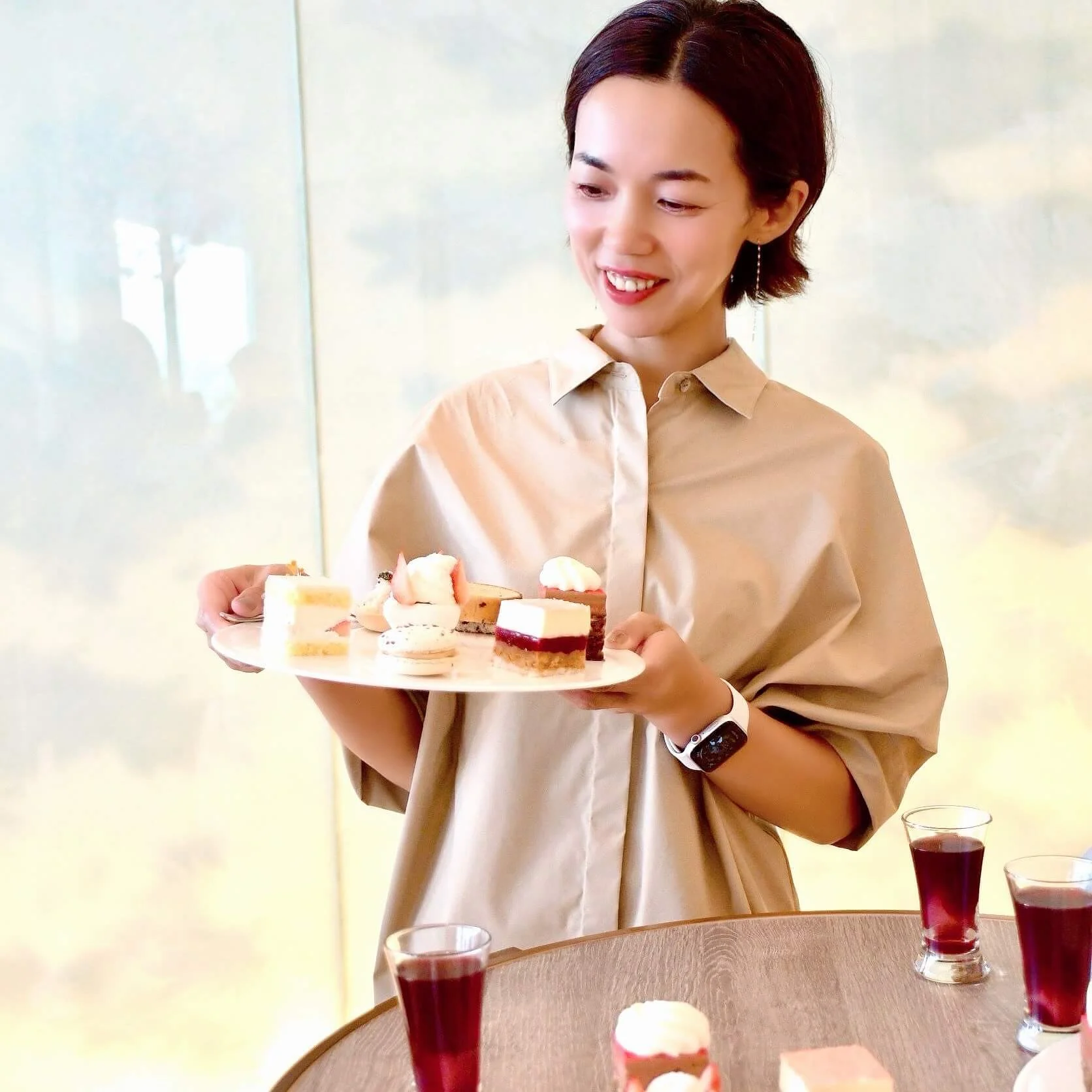 【フェアモント東京】クリスマスケーキ＆アフタヌーンティーメディアお披露目会へ