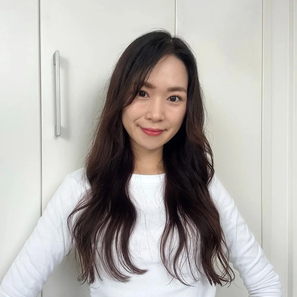 40代に似合う髪型　ロングヘアスタイル人気ランキング５位