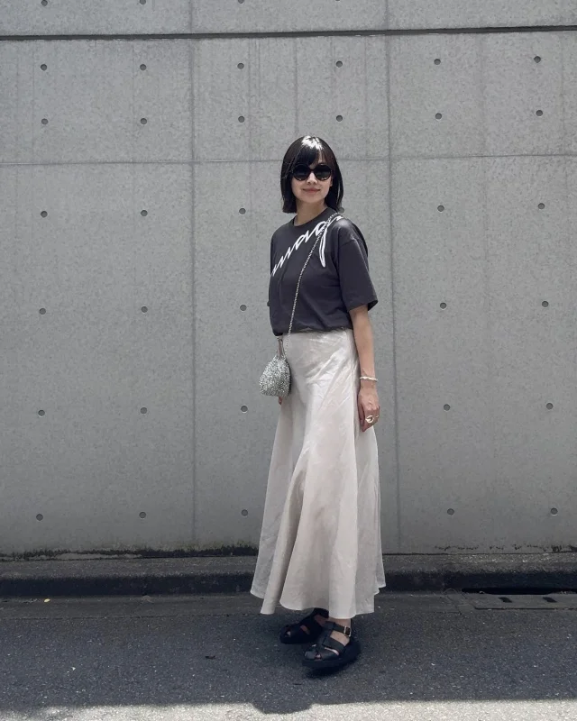 大人カジュアルに この1枚❗️Marisol別注のロゴTシャツ_1_4-1
