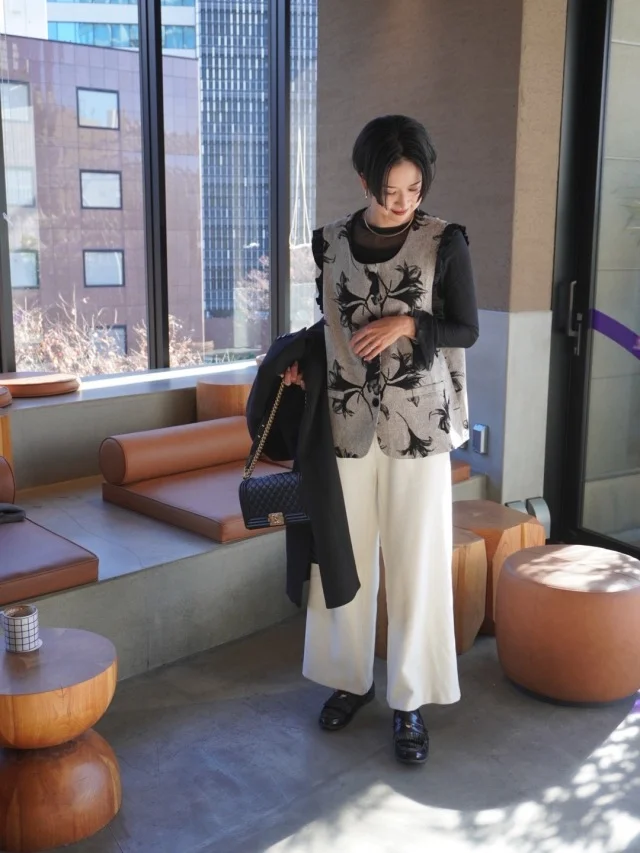 アラフォー冬は白コーデで決まり！_1_4-1