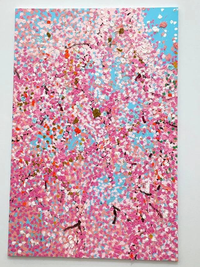 満開の桜で一足早くお花見　ダミアン・ハースト「桜」展　_1_3