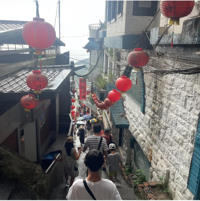 九份の街並み