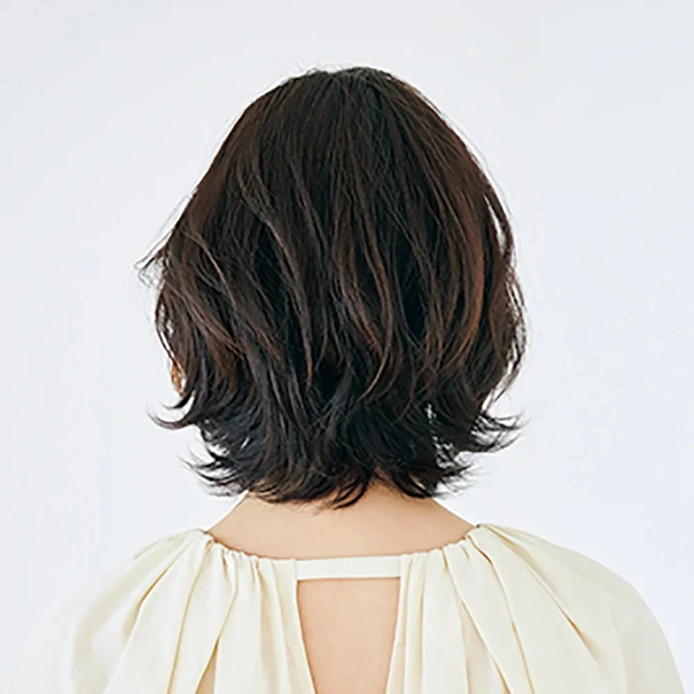 後ろから見た アラフォーに合う人気ボブヘアスタイル9位