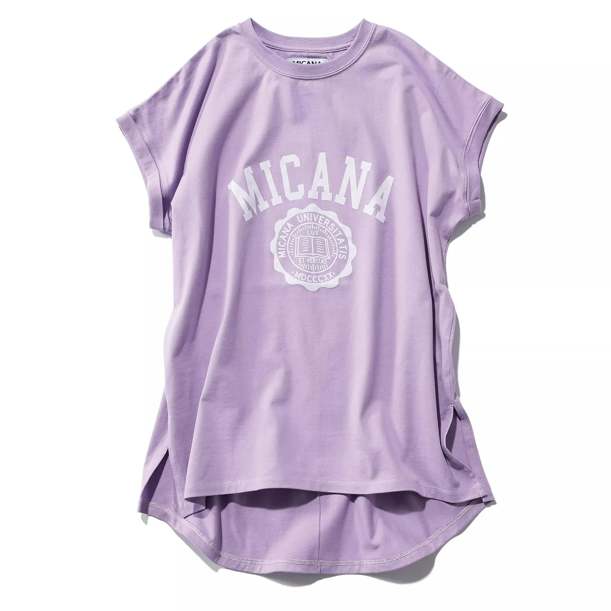 MICANA　【AMERICANA】×【MICA＆DEAL】カレッジロゴTシャツ