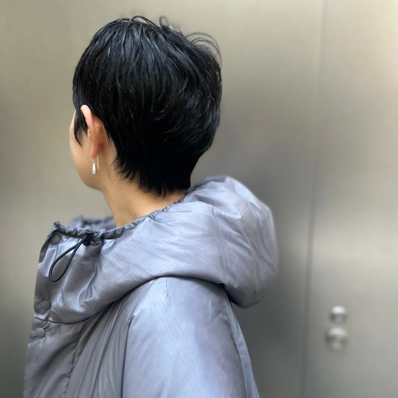 ロングダウン　フード