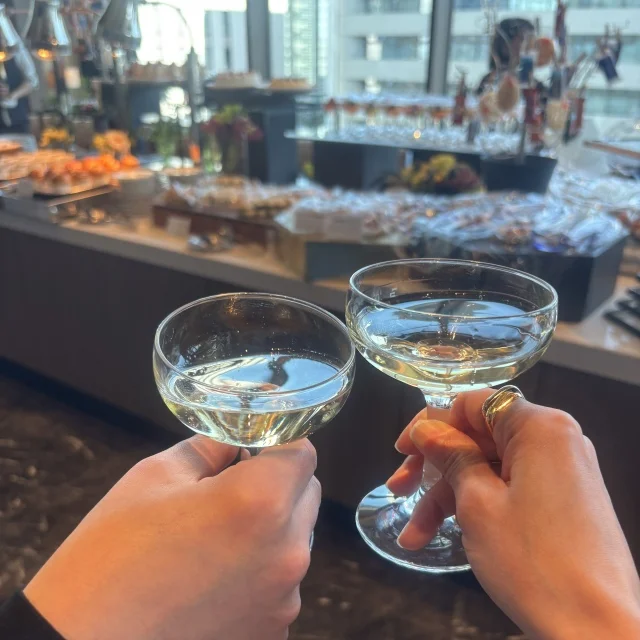 ゆこちゃんと乾杯！