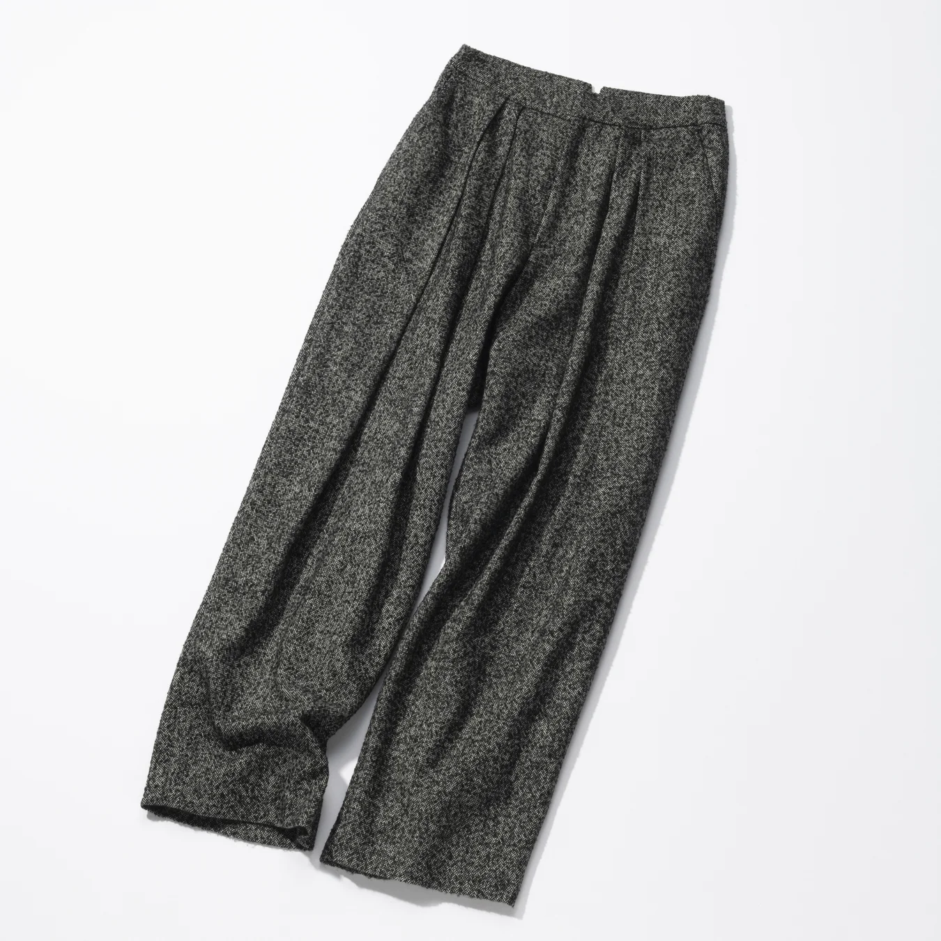 DRAWERのメランジ調ニット