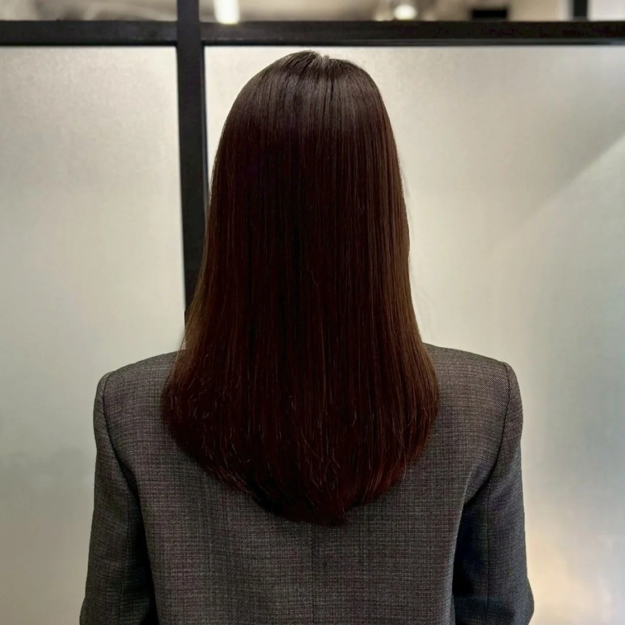 40代のミディアムヘア　