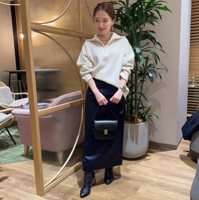 白ニットを更新。Marisol別注ANNUAL、着てみてわかったこと_1_8-2