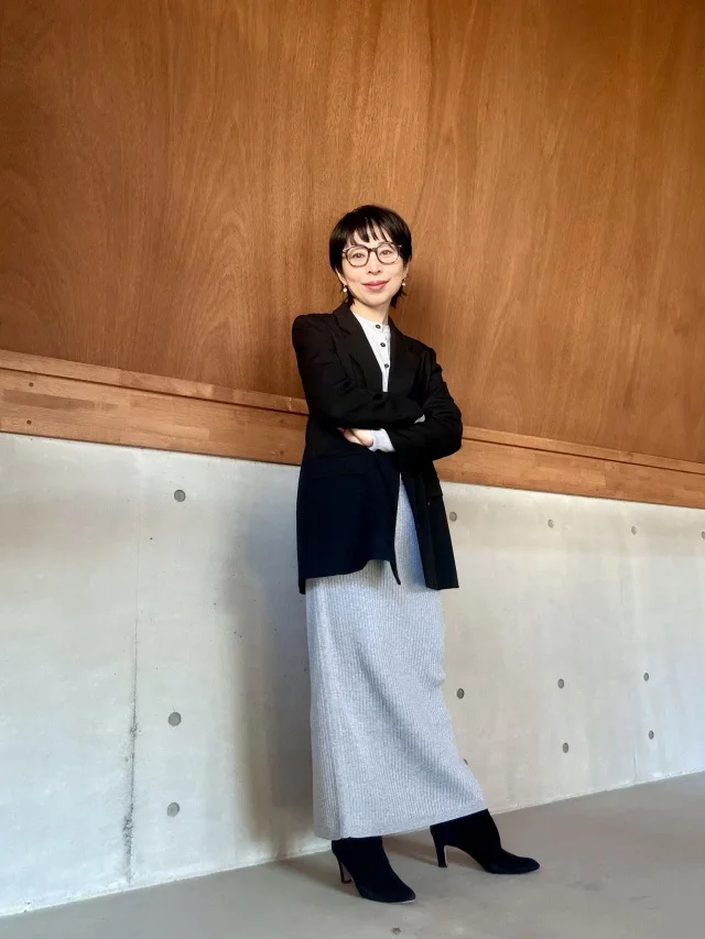 【美女組試着室】シーン別着回し3選！仕事も休日も迷わない、40代のためのニットセットアップ_1_5