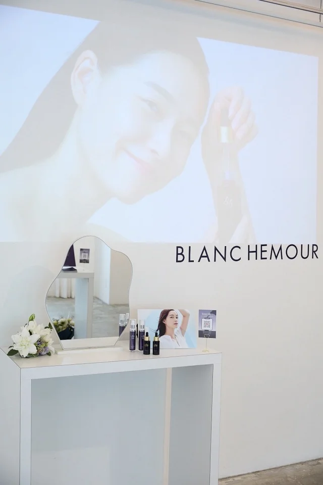 BLANC HEMOUR(ブランエムール)新美容液ザ・セラム360のローンチイベント会場